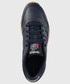 Sneakersy Reebok Classic sneakersy skórzane GY3600 kolor granatowy