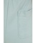 Spodnie Reebok Classic spodnie dresowe damskie kolor turkusowy gładkie