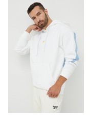 Bluza męska bluza męska kolor biały z kapturem wzorzysta - Answear.com Reebok Classic