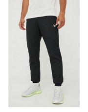 Spodnie męskie spodnie dresowe męskie kolor czarny gładkie - Answear.com Reebok Classic