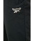 Spodnie męskie Reebok Classic spodnie dresowe męskie kolor czarny gładkie