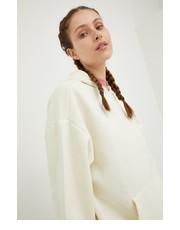 Bluza bluza damska kolor beżowy z kapturem gładka - Answear.com Reebok Classic