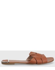 Klapki klapki Shelly damskie kolor brązowy - Answear.com Truffle Collection