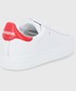 Sneakersy Rossignol Buty skórzane kolor biały na płaskiej podeszwie