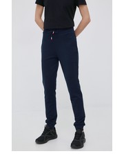 Spodnie spodnie dresowe bawełniane damskie kolor granatowy gładkie - Answear.com Rossignol