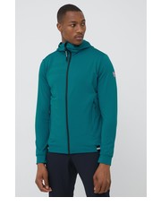 Bluza męska bluza sportowa męska kolor zielony z kapturem gładka - Answear.com Rossignol