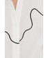 Koszula Answear Lab koszula bawełniana damska kolor biały regular z kołnierzykiem klasycznym