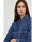 Koszula Answear Lab koszula jeansowa damska regular z kołnierzykiem klasycznym