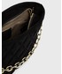 Shopper bag Answear Lab torebka zamszowa kolor czarny