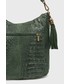 Shopper bag Answear Lab torebka zamszowa kolor zielony