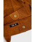 Shopper bag Answear Lab torebka zamszowa kolor brązowy