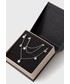 Komplet biżuterii Answear Lab - Naszyjnik i bransoletka srebrna