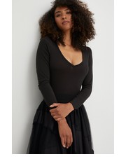 Bluzka body damska kolor czarny - Answear.com Answear Lab