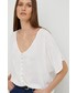 Bluzka Answear Lab bluzka damska kolor biały z aplikacją
