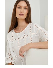 Bluzka bluzka bawełniana kolor biały - Answear.com Answear Lab