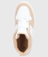 Sneakersy Answear Lab Buty kolor brązowy na płaskim obcasie