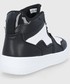 Sneakersy Answear Lab Buty kolor czarny na płaskim obcasie