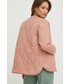 Kurtka Answear Lab kurtka damska kolor różowy przejściowa