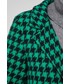 Płaszcz Answear Lab płaszcz z wełną kolor zielony przejściowy