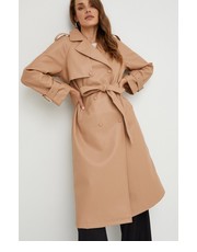 Płaszcz trencz damski kolor brązowy przejściowy - Answear.com Answear Lab