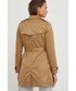 Płaszcz Answear Lab trencz damski kolor brązowy przejściowy dwurzędowy