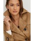Płaszcz Answear Lab trencz damski kolor brązowy przejściowy dwurzędowy