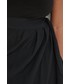 Spódnica Answear Lab spódnica kolor czarny midi prosta