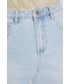 Spódnica Answear Lab spódnica jeansowa mini prosta