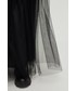 Spódnica Answear Lab spódnica kolor czarny maxi rozkloszowana