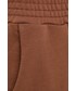 Spodnie Answear Lab spodnie dresowe damskie kolor brązowy gładkie