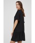 Sukienka Answear Lab sukienka kolor czarny mini oversize