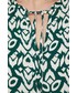 Sukienka Answear Lab sukienka kolor zielony maxi oversize
