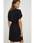 Sukienka Answear Lab sukienka kolor czarny mini rozkloszowana