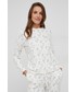 Piżama Answear Lab Piżama damska kolor biały
