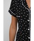 Piżama Answear Lab piżama damska kolor czarny