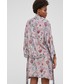 Piżama Answear Lab komplet piżamowy kolor szary