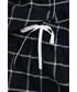 Piżama Answear Lab piżama bawełniana kolor czarny bawełniana