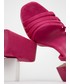 Sandały na obcasie Answear Lab sandały kolor różowy