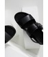Sandały Answear Lab sandały skórzane damskie kolor czarny na platformie