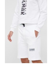 Krótkie spodenki męskie szorty bawełniane męskie kolor biały - Answear.com Colmar
