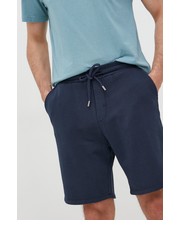 Krótkie spodenki męskie szorty bawełniane męskie kolor granatowy - Answear.com Bomboogie