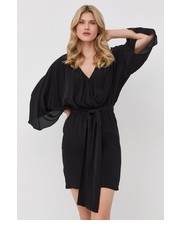 Sukienka sukienka kolor czarny mini rozkloszowana - Answear.com The Kooples