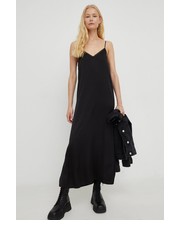 Sukienka sukienka kolor czarny maxi dopasowana - Answear.com The Kooples