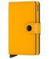 Portfel Secrid portfel damski kolor żółty