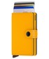 Portfel Secrid portfel damski kolor żółty