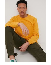 Bluza męska bluza bawełniana męska kolor pomarańczowy gładka - Answear.com Brixton