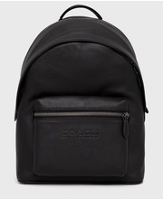 Plecak plecak skórzany męski kolor czarny duży gładki - Answear.com Coach