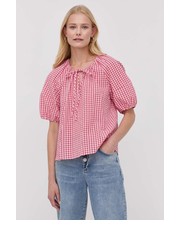 Bluzka MAX&Co. bluzka damska kolor czerwony w kratę - Answear.com Max&Co.