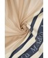 Szalik Max&Co. MAX&Co. szal bawełniany kolor beżowy wzorzysty