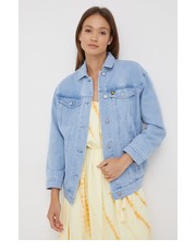 Kurtka kurtka jeansowa damska przejściowa oversize - Answear.com Lyle & Scott